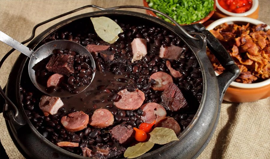 Comidas do Brasil feijoada