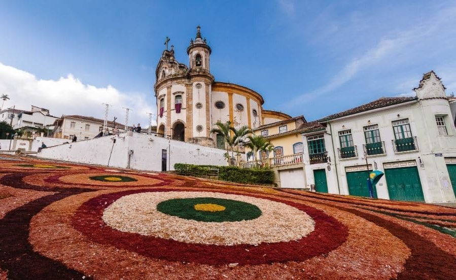Ouro Preto Mina Gerais, Brasil en Semana Santa